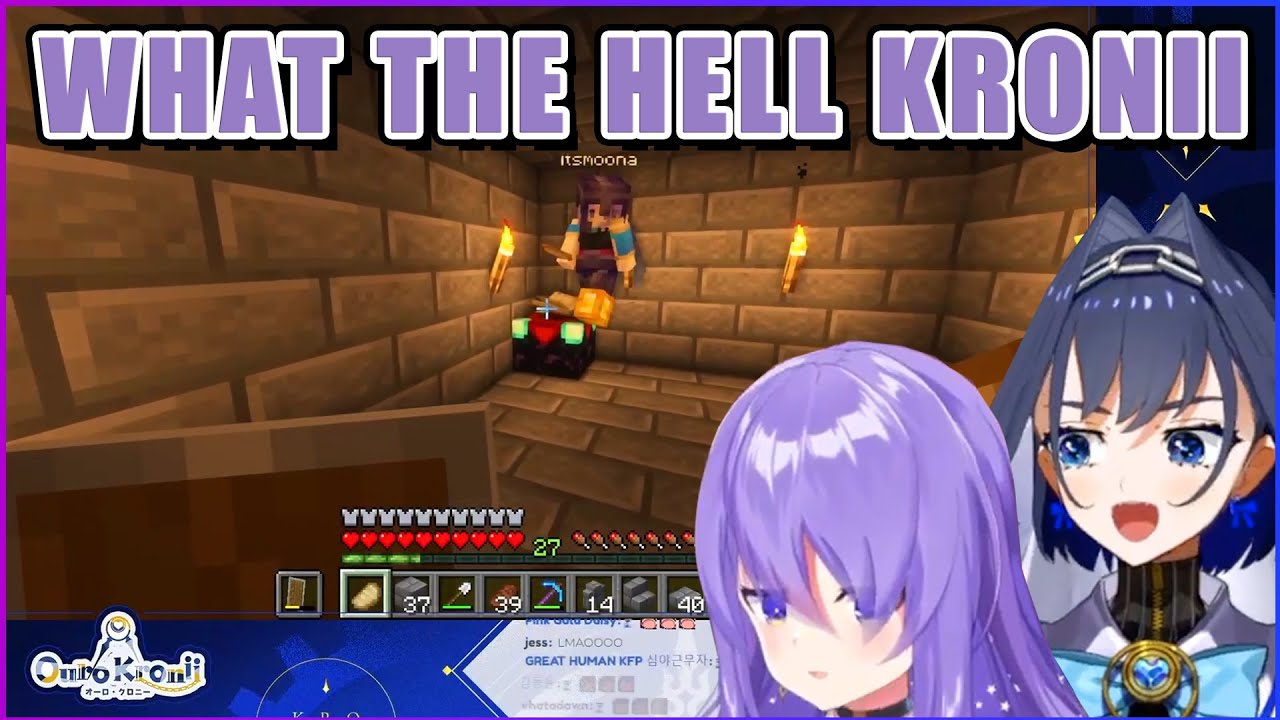 Moona demands an explanation for Kroniis Enchantment Room