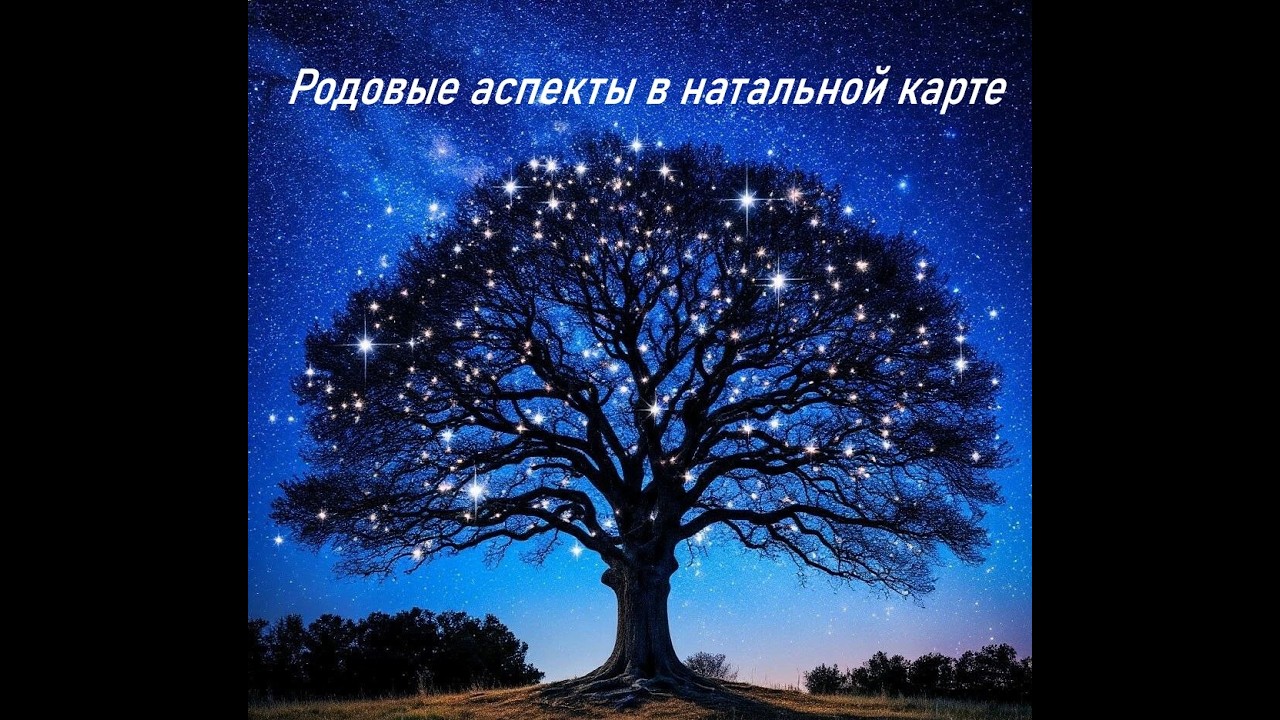 РОДОВЫЕ АСПЕКТЫ В НАТАЛЬНОЙ КАРТЕ. часть 1