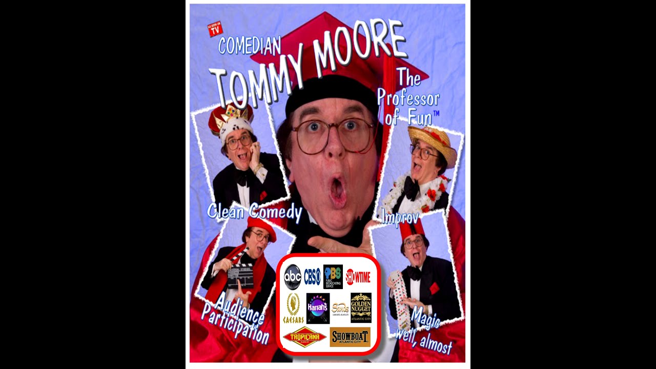 Comedian Tommy Moore - 50 Crazy Backstage Stories