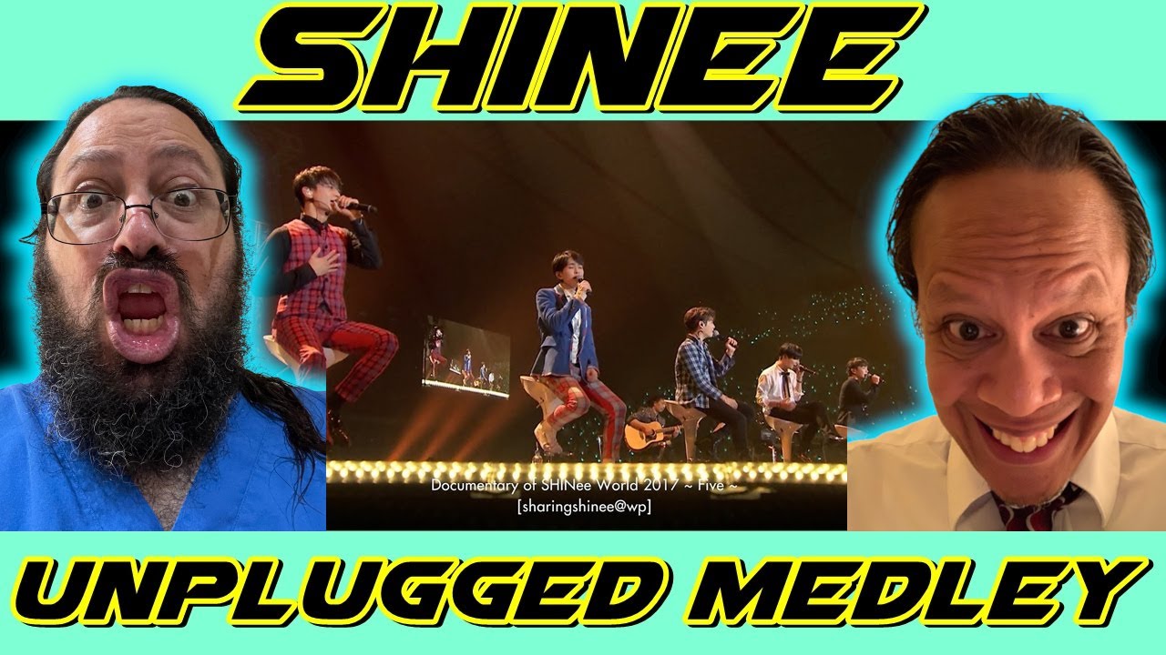 Weebs React to SHINee World 2017 - Unplugged Medley  **REACTION**