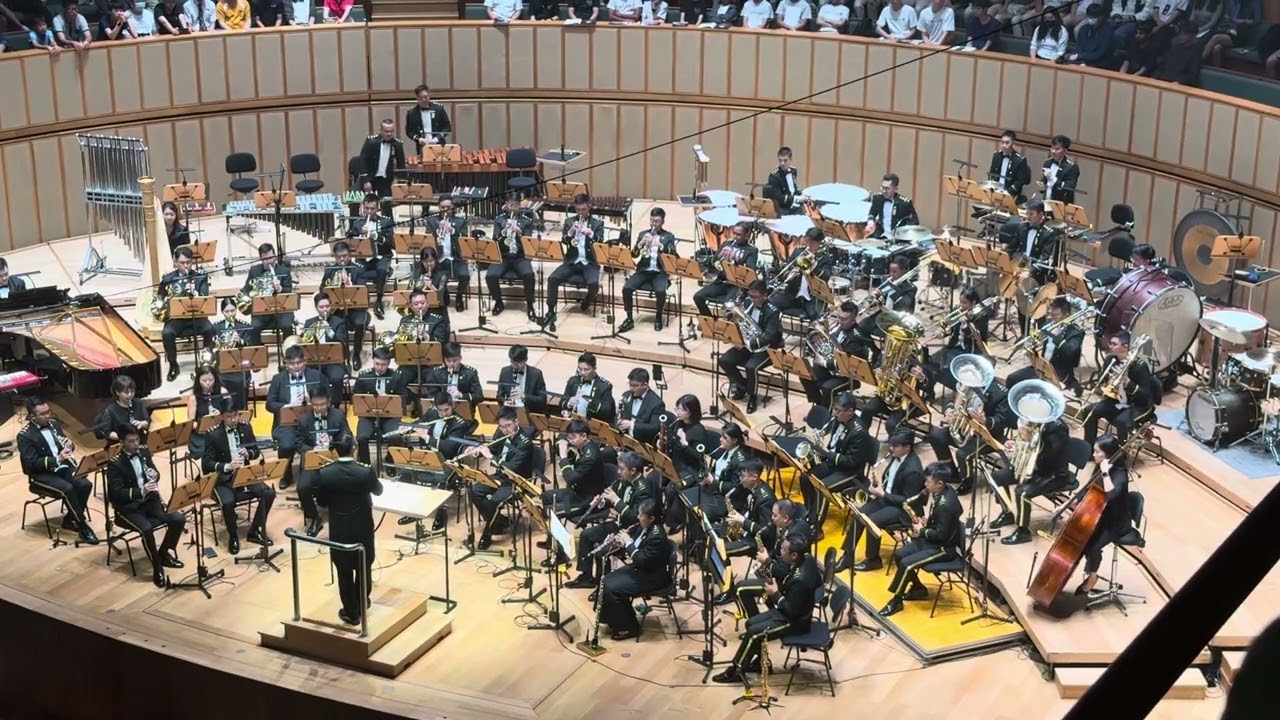 The Imperial March by the SAF central Band - 9th May 2025 @ the Esplanade