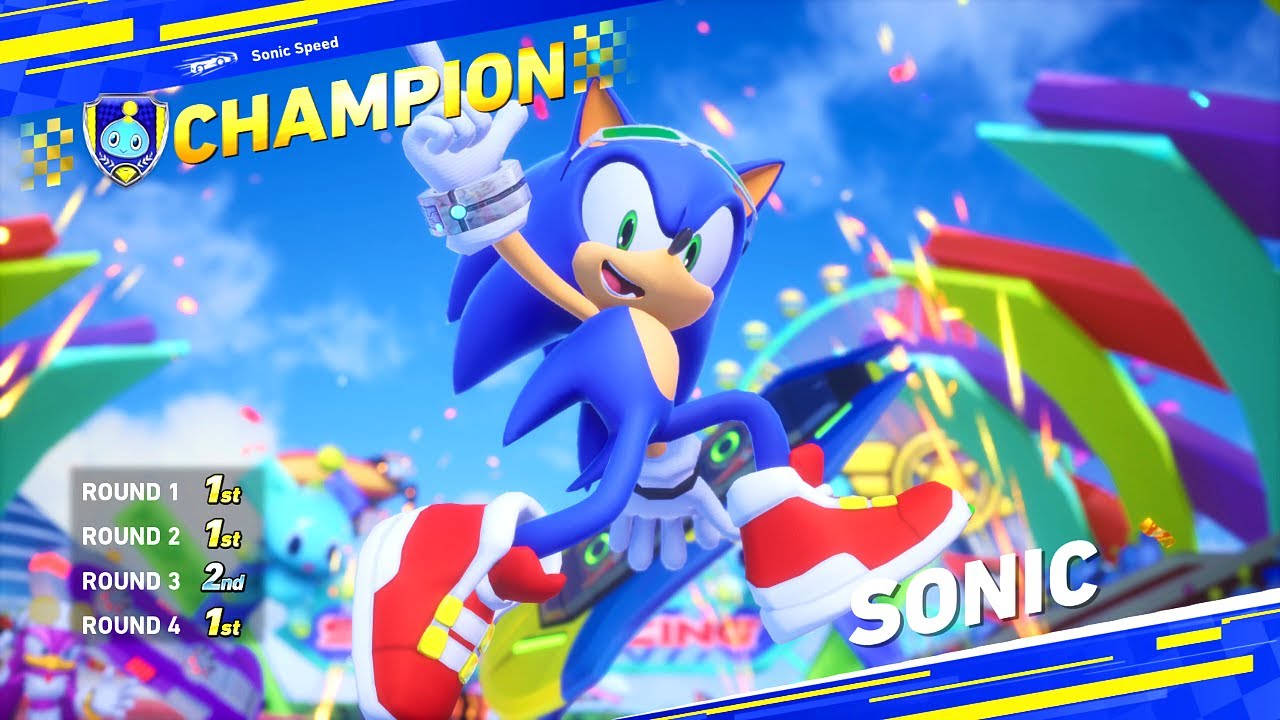 Sonic Racing CrossWorlds: Riders Sonic & Blue Star 2!