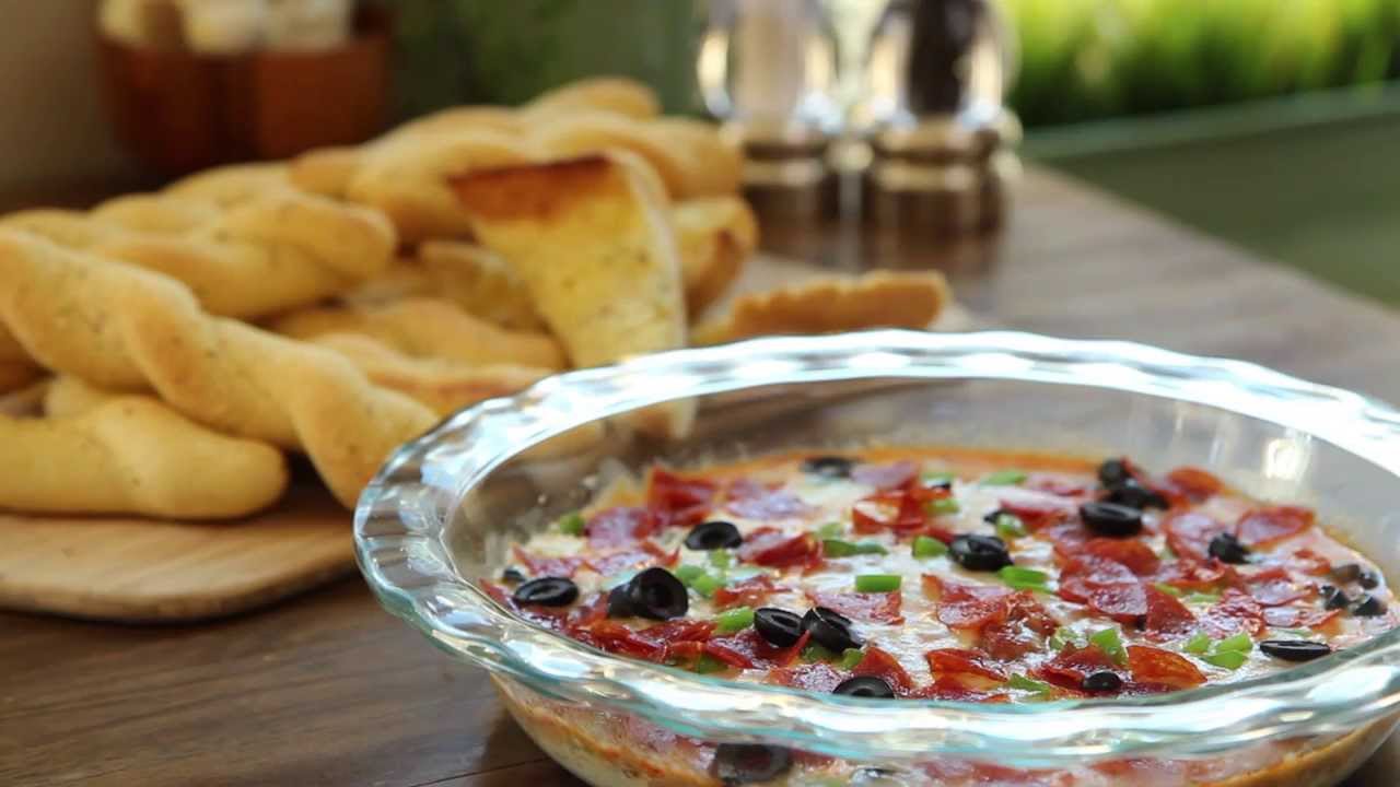 How to Make Hot Pizza Dip | Game Day Recipes | Allrecipes.com