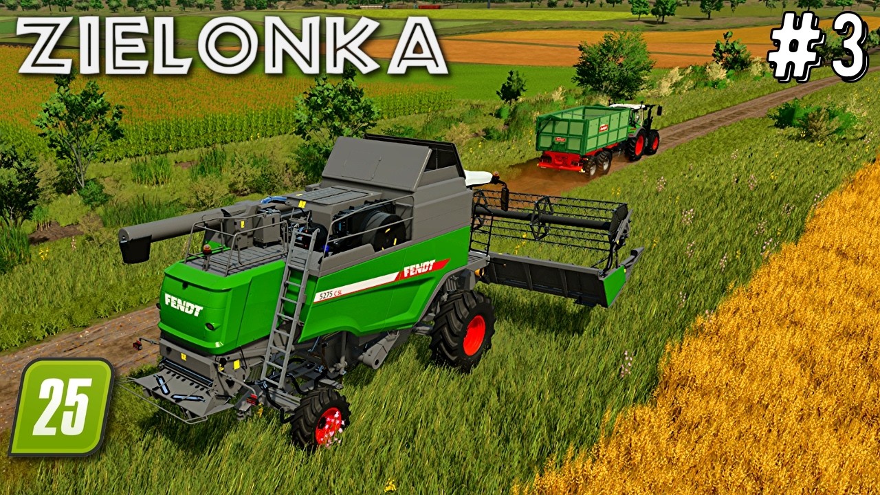 farming Simulator 25 Zielonka Map Timelapse Ep #3  Mega Farm fs25 gameplay