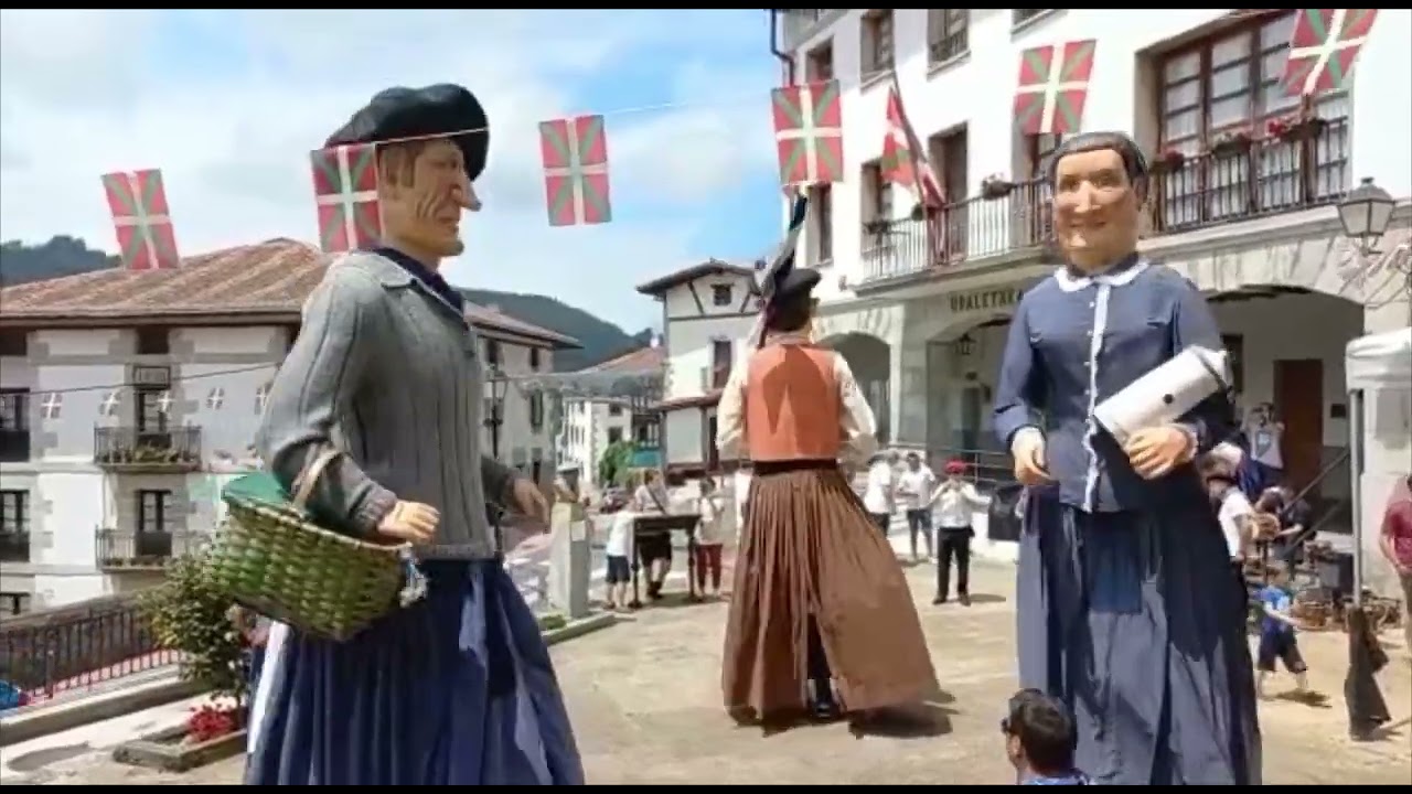 Bermeoko erraldoiak Ibarrangelun 2023