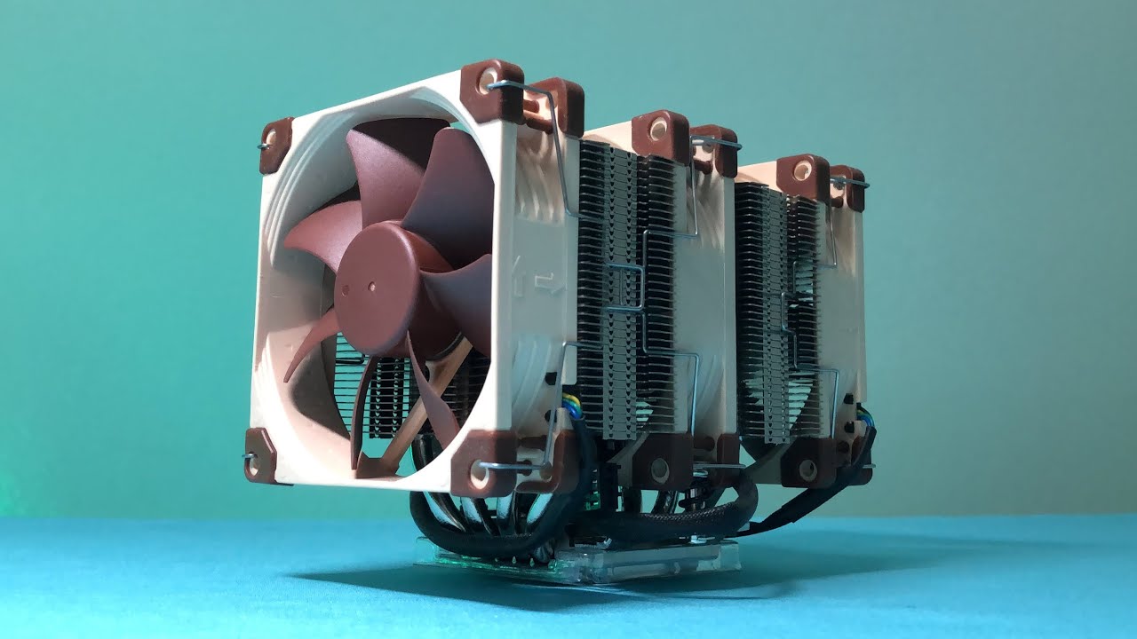 Noctua NH-D9L with Three Fans - Smol NH-D15 Cooler