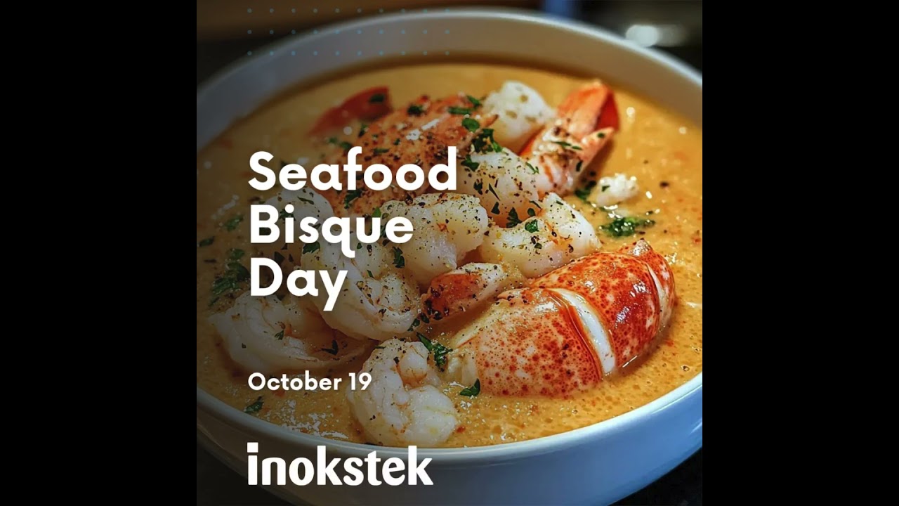 Seafood Bisque Day! 🥣🦞 #inokstek #processsolutions #mixer