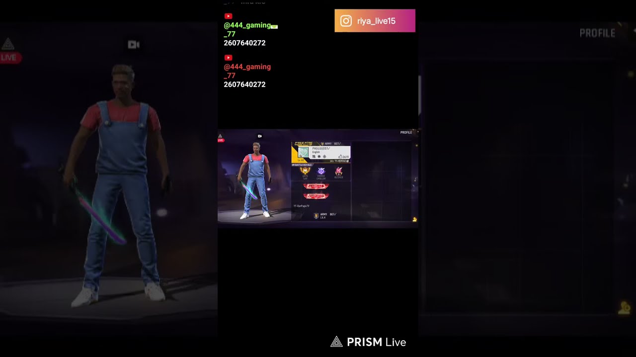 guild test coustom 1v2 Live stream with riya