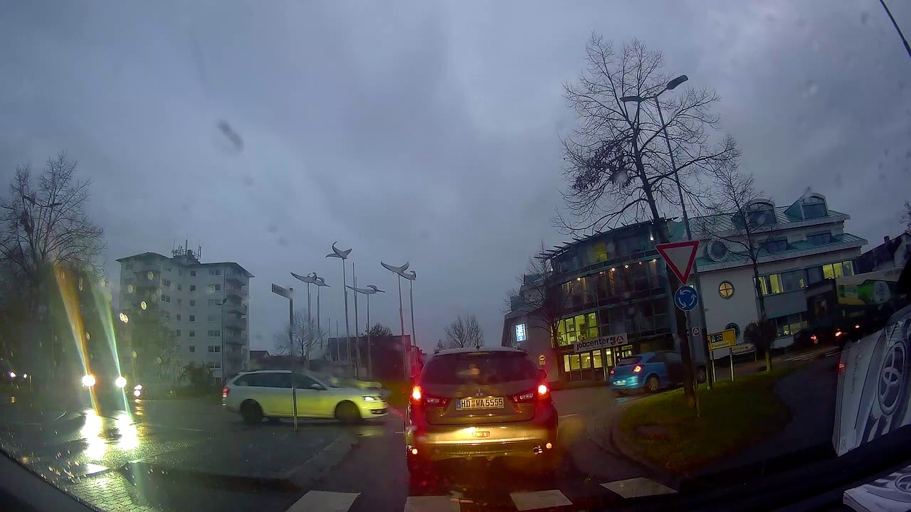 2019 12 18 Fahrt durch Wiesloch - 8:00 Uhr