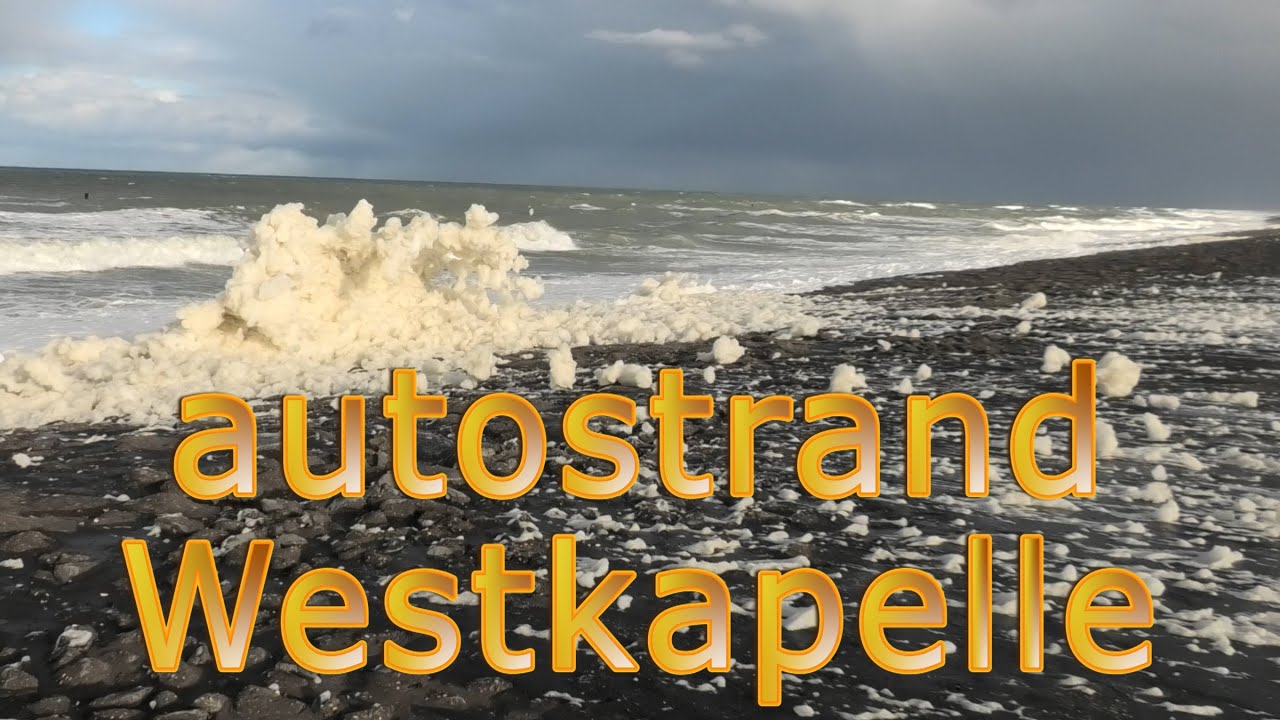 Autostrand in Westkapelle begin december