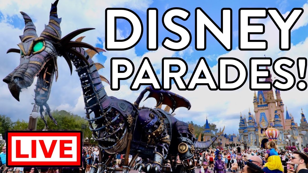 🔴  LIVE - Disney Parades Celebration! #disneyworld #magickingdom
