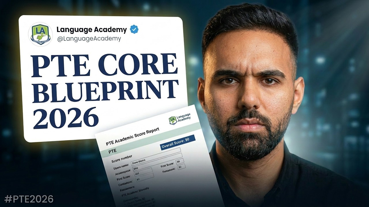 Мастер-класс по PTE Core 2026: Единственное видео, которое вам нужно - CLB 10 советов и шаблонов ...