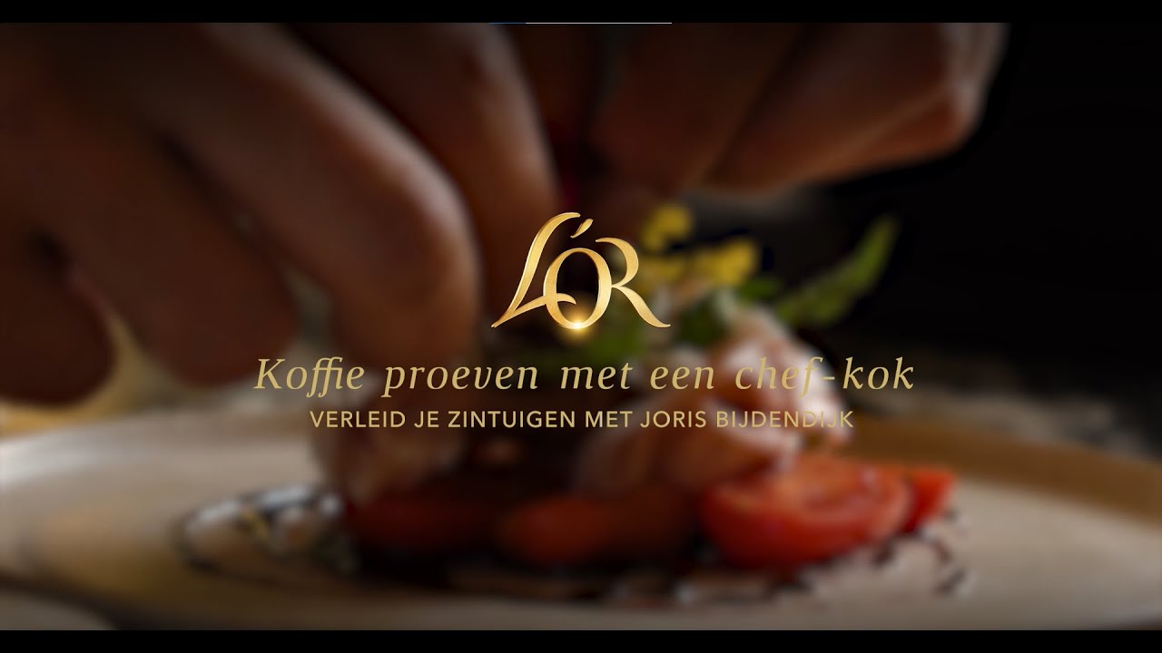 L'OR recept met Joris Bijdendijk: Gepocheerd ei met koffie vinaigrette