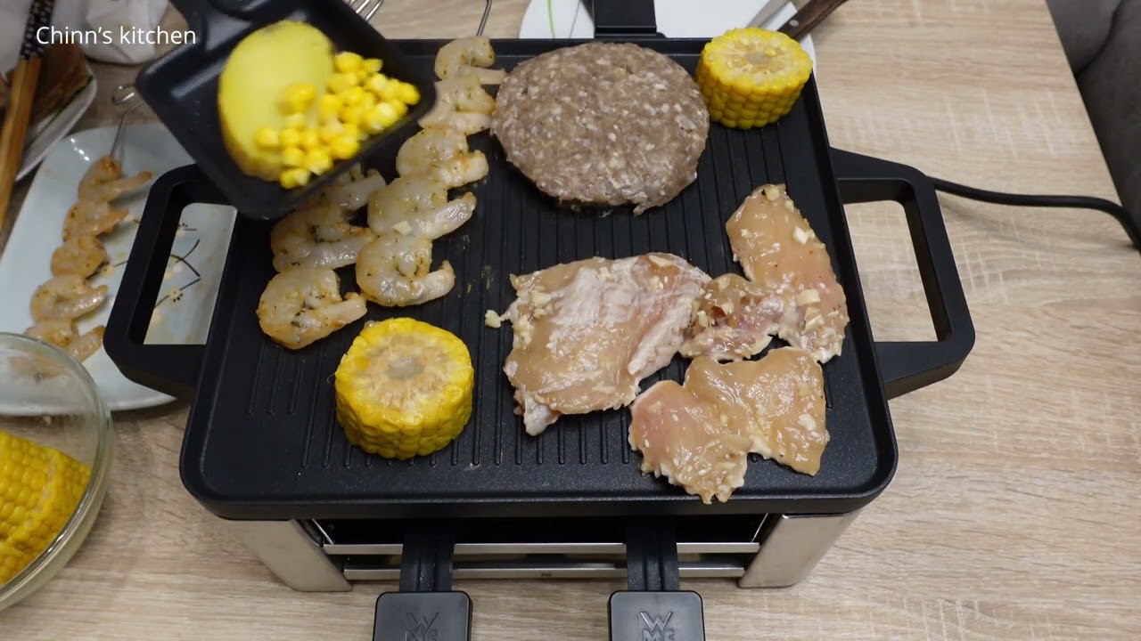 WMF Lono Raclette for 4 unboxing & quick Test