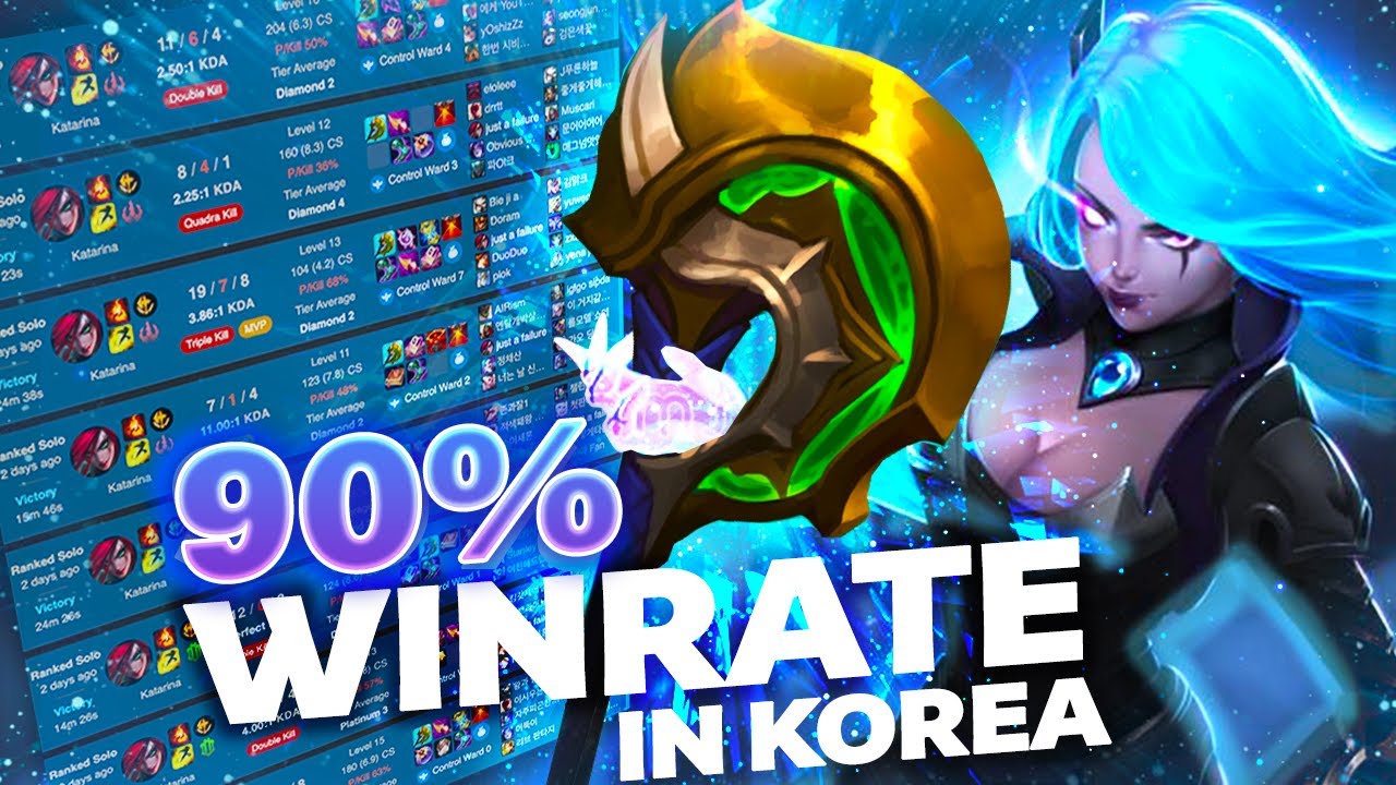 THE ITEM THAT GOT ME 90% WIN RATE IN KOREA (Season 12 Katarina Item Guide)