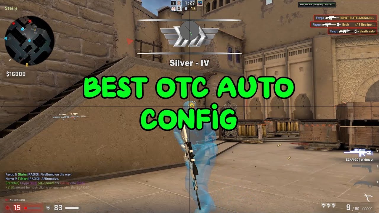 NEW BEST OTC AUTO CONFIG + ADDON Taps SKEET and AW!