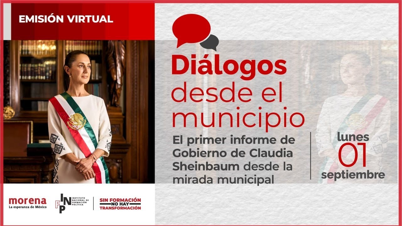 El primer informe de gobierno de Claudia Sheinbaum desde la mirada municipal