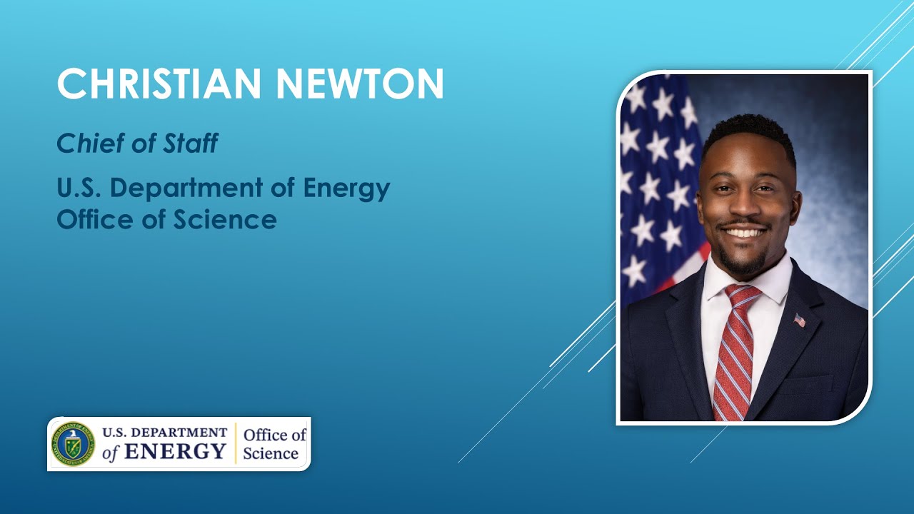 DOE CSGF 2025: Christian Newton &mdash; DOE Office of Science Welcome