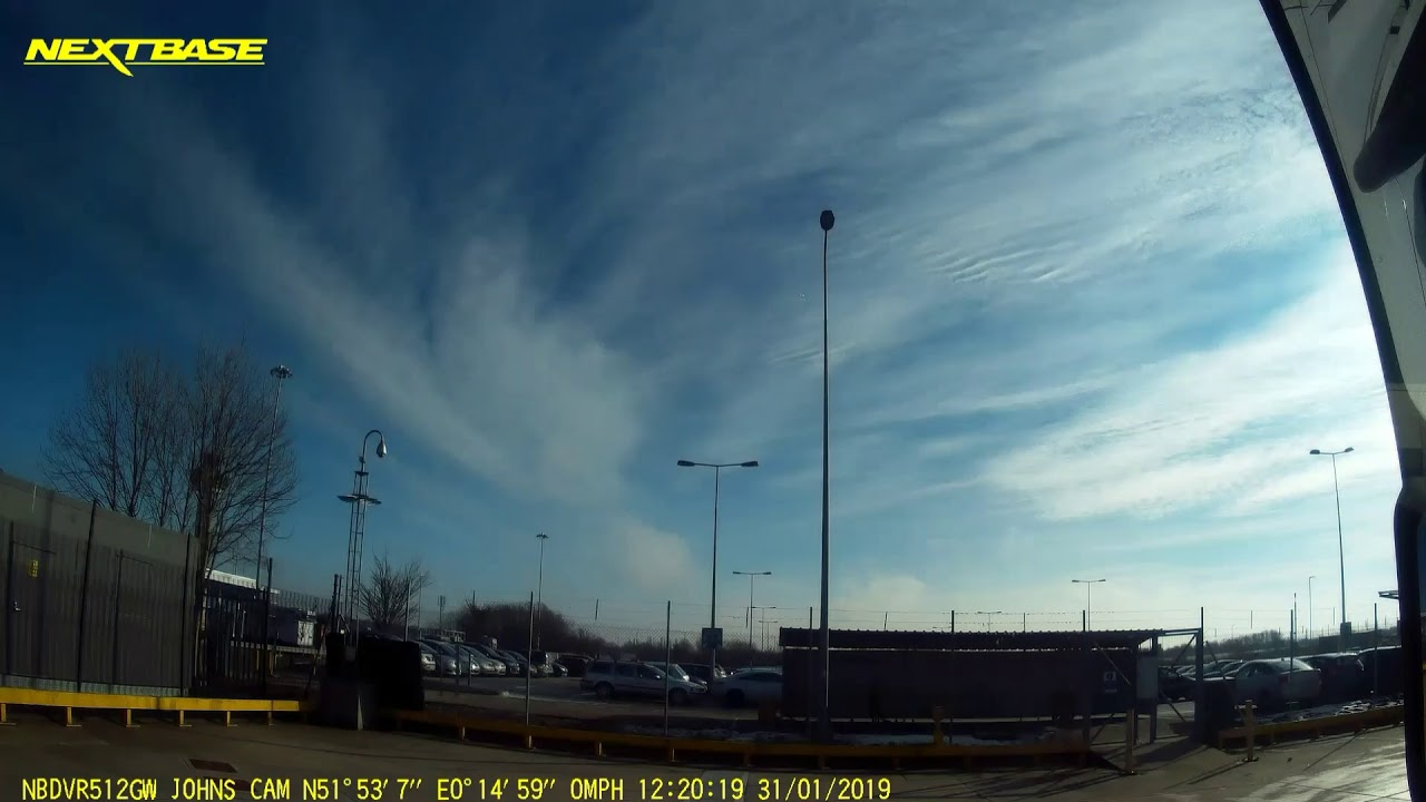 Clouds moving in different directions