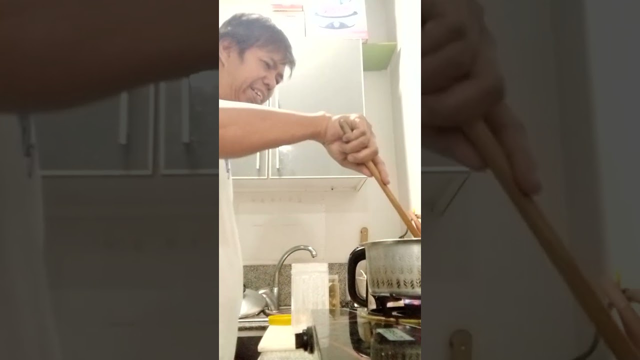Cooking chicken adobo
