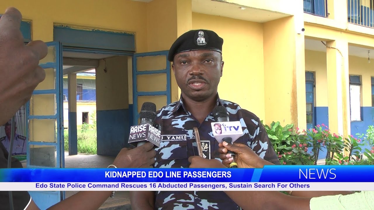 Edo State Police Command Rescues 16 Abducted Passengers, Sustain Search For Others