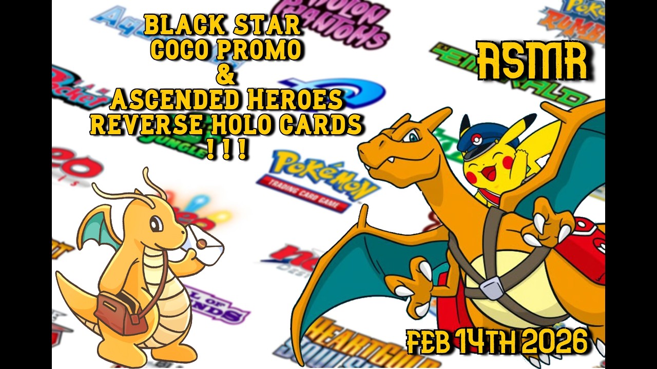 Feb 14th 2026 What Pokémon Cards did I Get Today? Soft Spoken Asmr