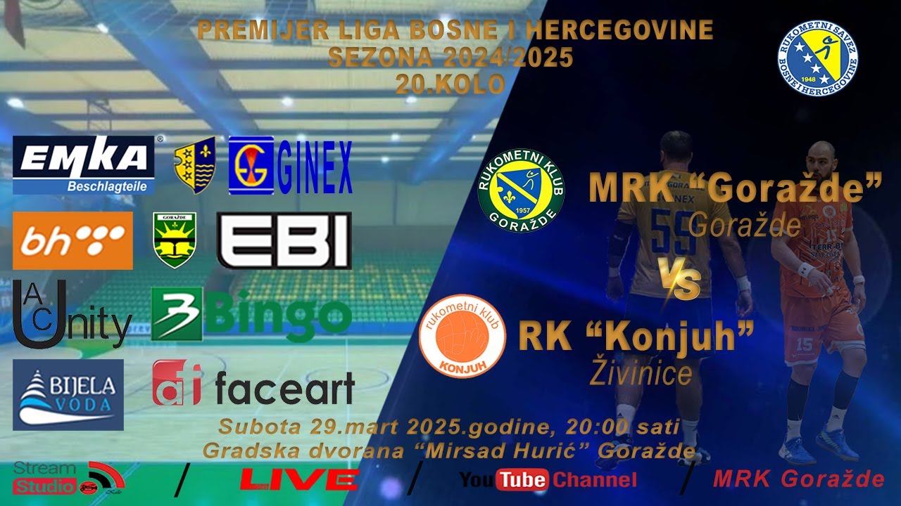 MRK Goražde - RK Konjuh