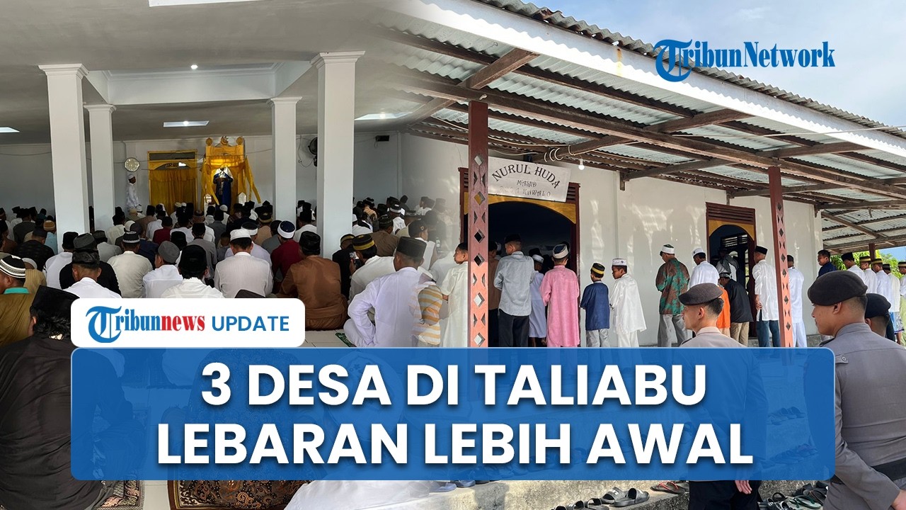 Berbeda dari Pemerintah, Tiga Desa di Taliabu Gelar Salat Idulfitri 1447 H Lebih Awal