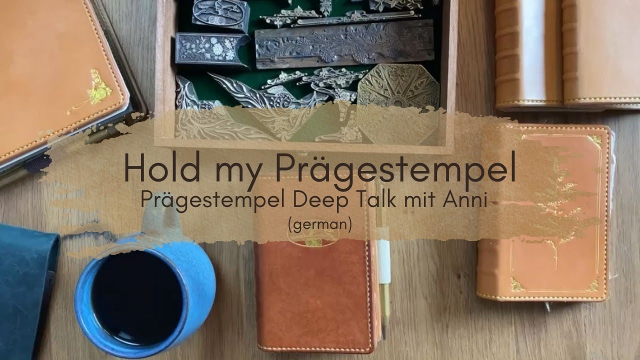 Meine alten Buchbinderstempel - mit @FrauBiber  (german)