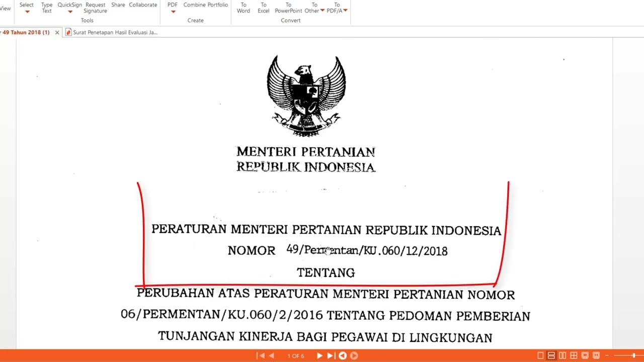 Tukin Penyuluh Pertanian telah datang, PR ja Ngan lupa dikerjakan