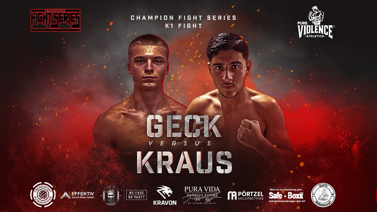 Niklas Geck vs. Samuel Kraus | Champion Fight Series