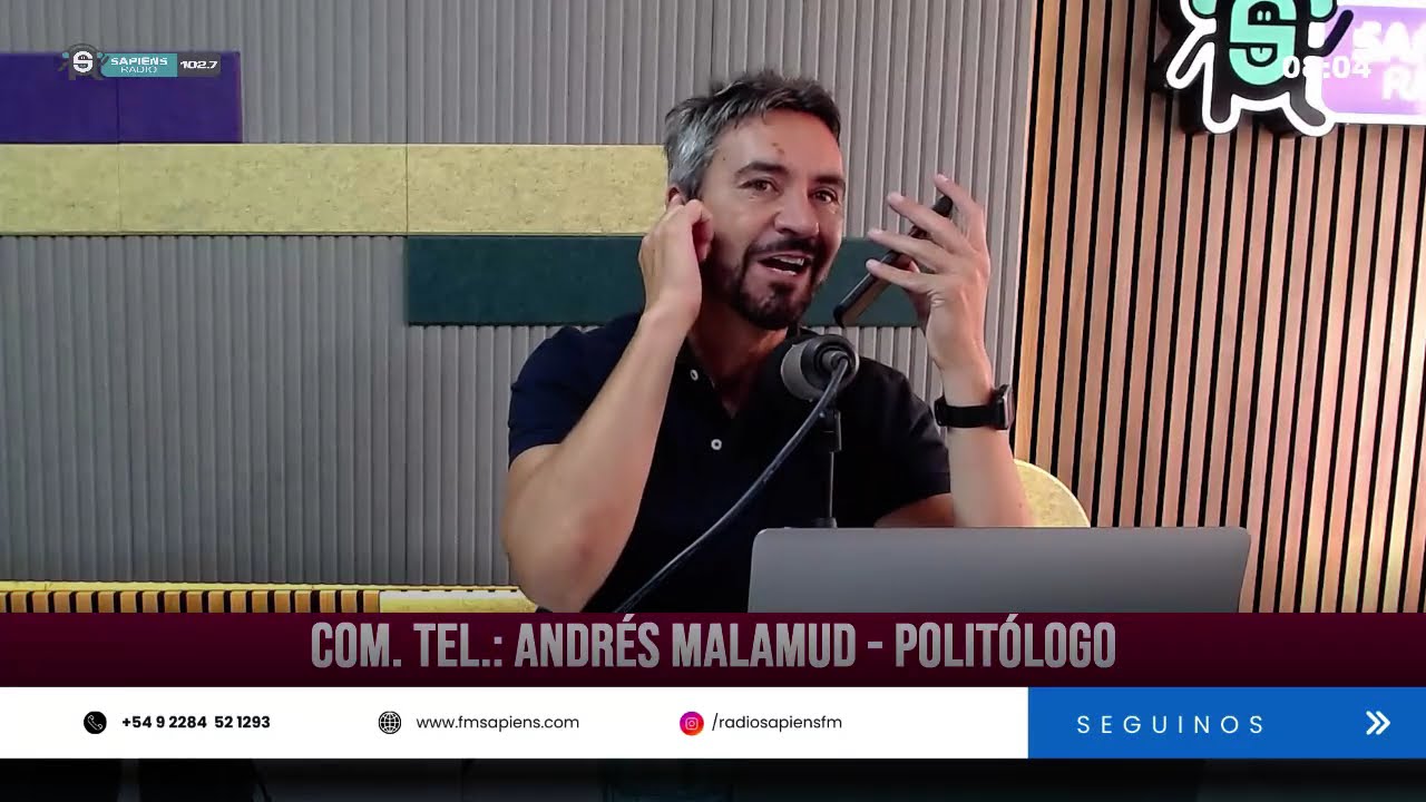 Nos comunicamos con ANDRÉS MALAMUD, POLITÓLOGO desde Portugal.