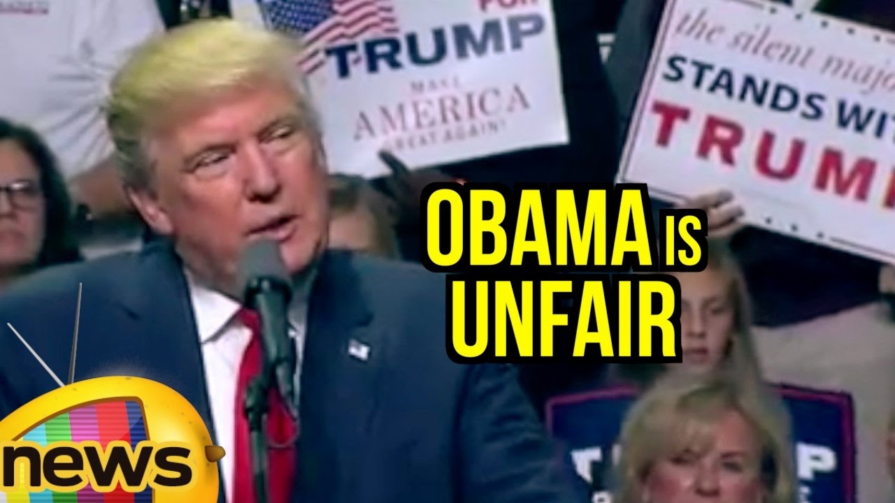 Trump Says Coverage of Him Vs Obama is Unfair | US Presidential Election Campaign | Mango News