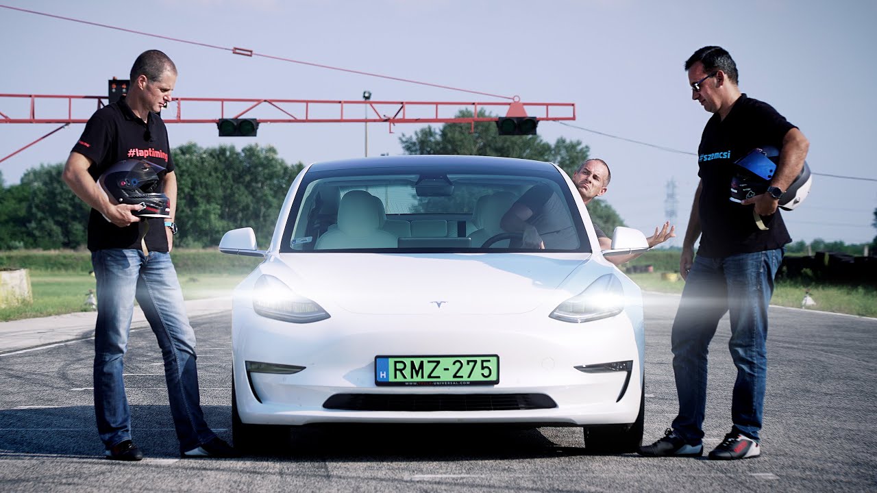 Tesla Model 3 &eacute;s a Laptiming!