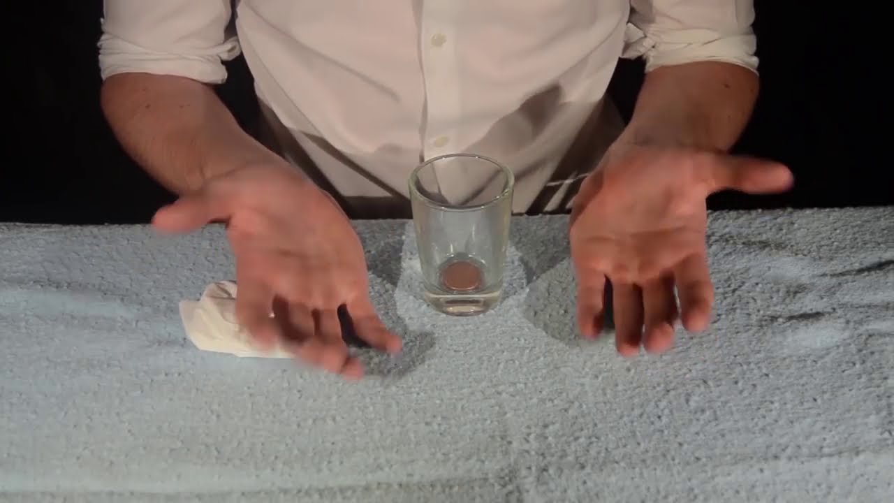 The Impossible Coin Through Table Trick | Revealed