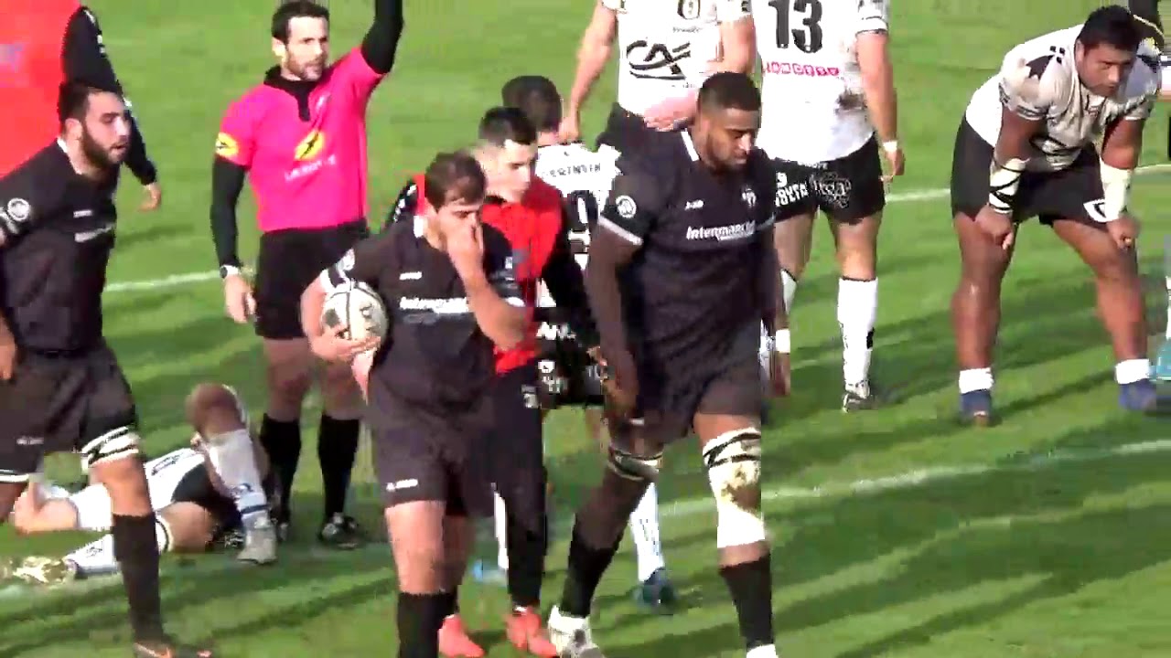 US Bergerac vs Rennes EC - Rugby Fédérale 1 - Résumé
