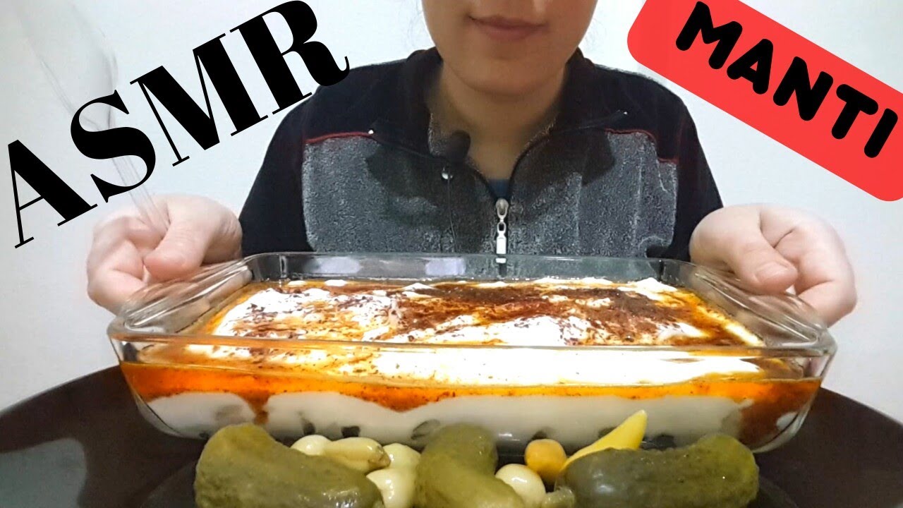 ASMR MANTI || NOTALKING || FOOD || EATINGSOUNDS || TÜRKÇE ASMR MUKBANG || TURKİSH MEAL