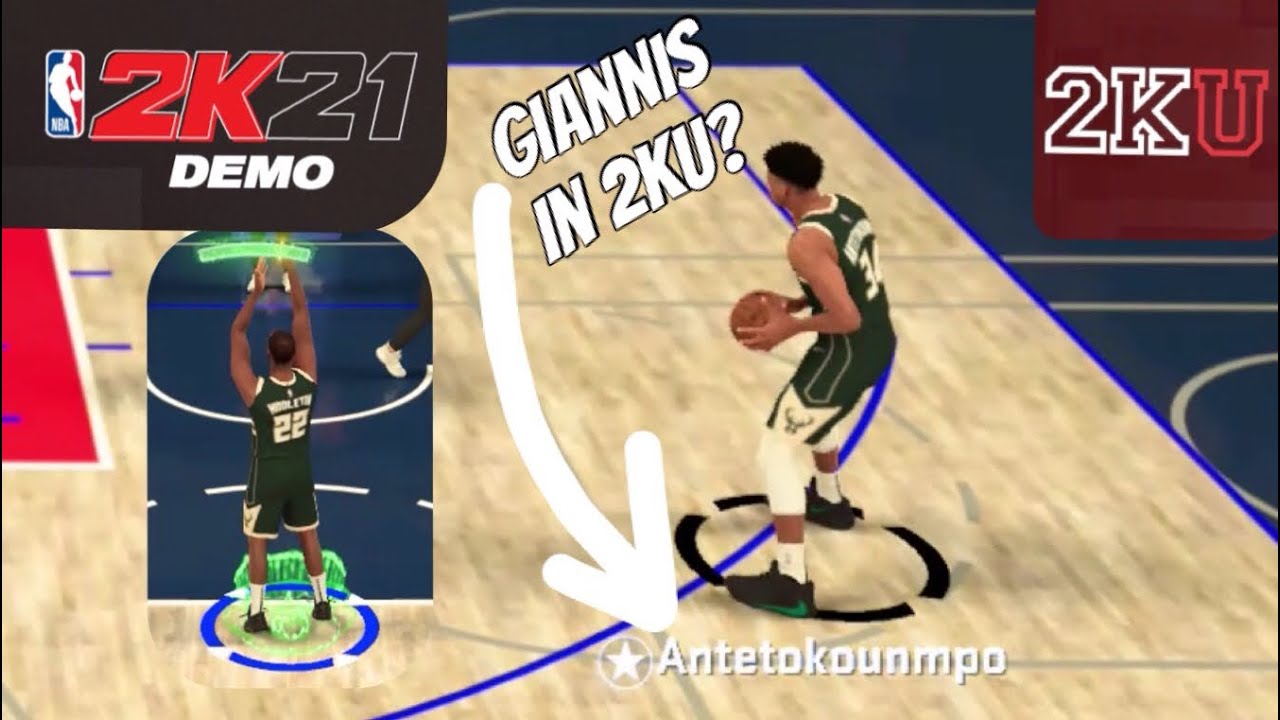 How to Use Different Players in 2KU NBA 2K21 Demo! Practice Dribbling, Shooting, Post Play Tutorial