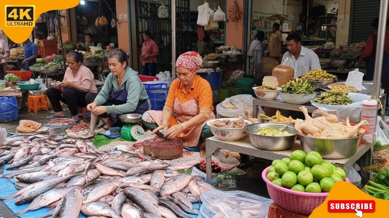 Best Pick (Highly Searchable):Phnom Penh Street Food Tour | Best Cambodian Market Food & Local Life