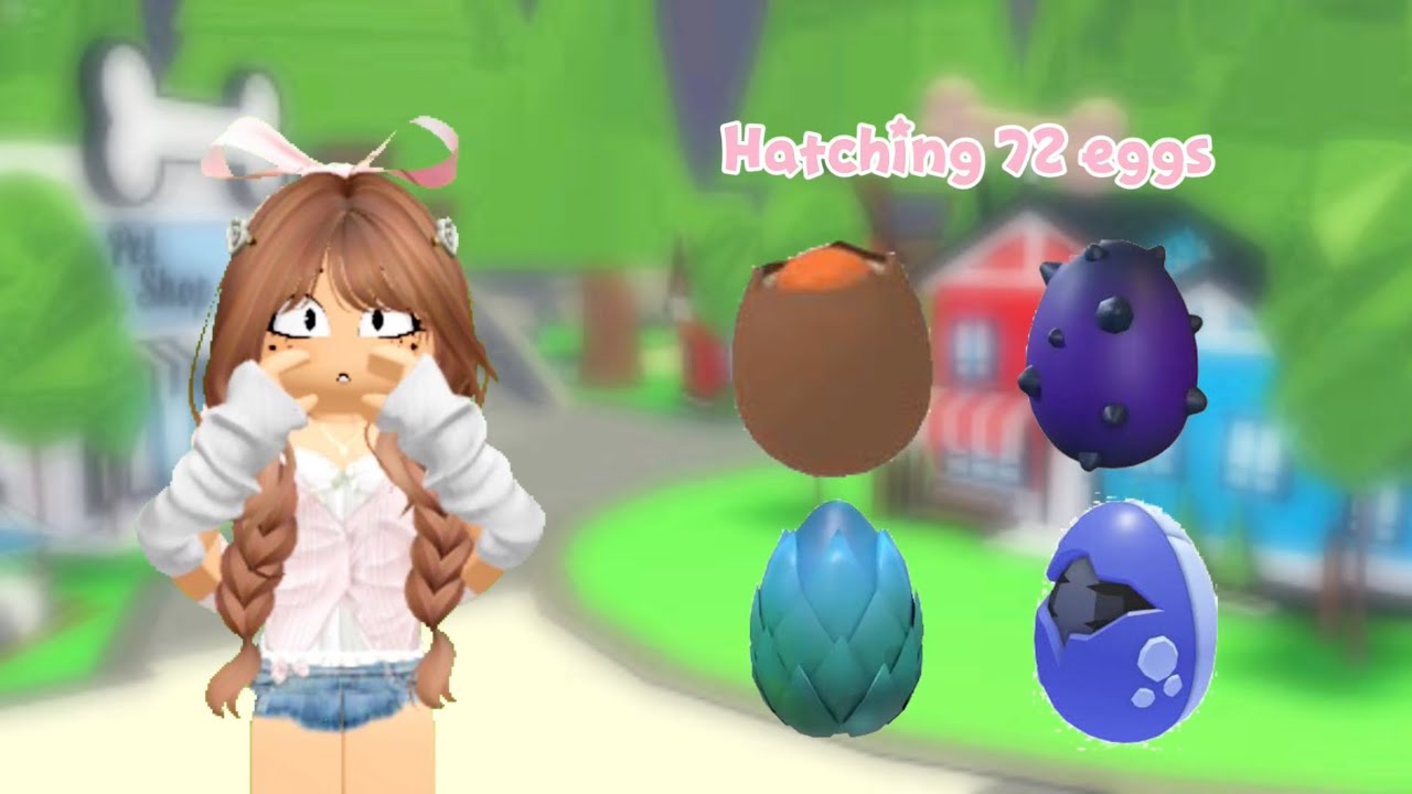 Hatching Every Egg in my Inventory in Adopt Me!