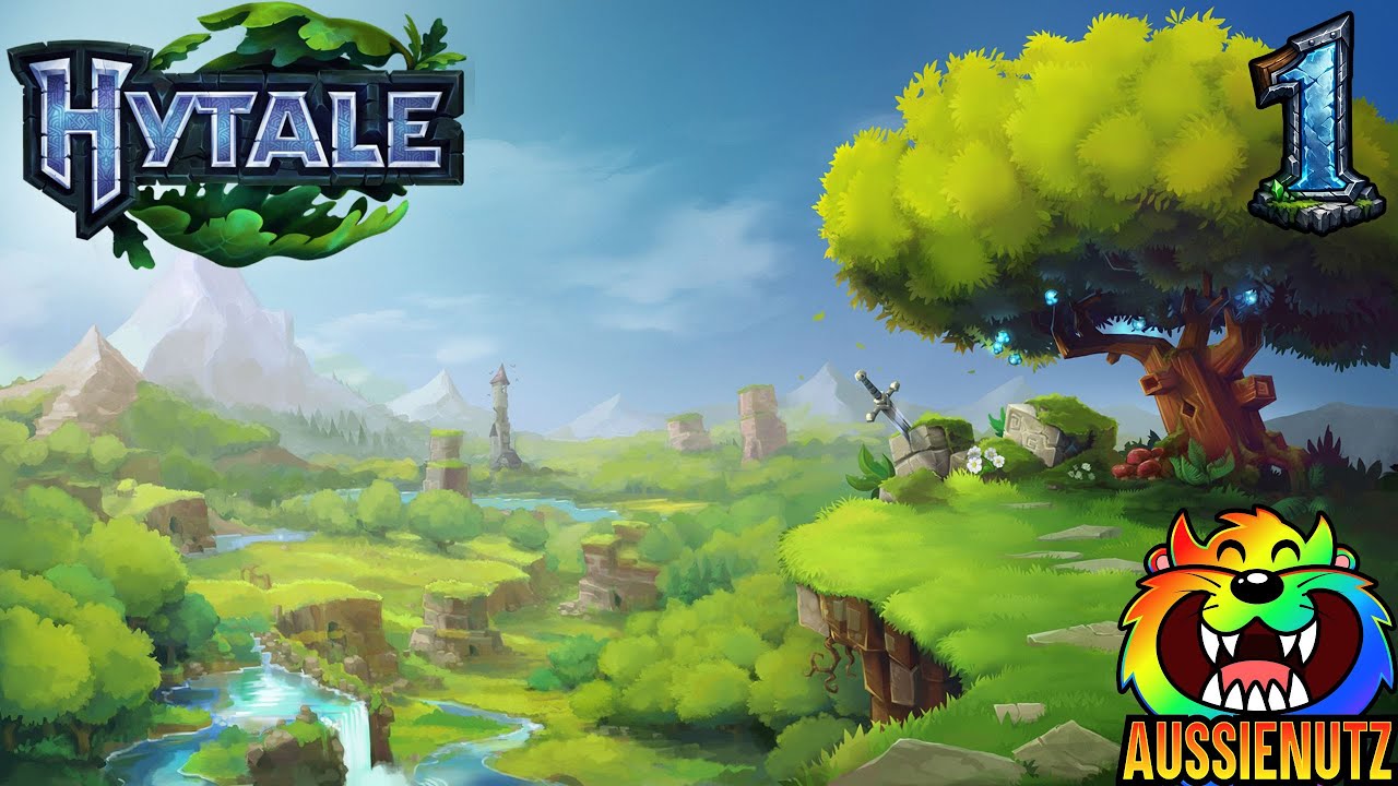 First Look at Hytale - This Looks Absolutely Stunning Episode 1  #hytale #aussienutz