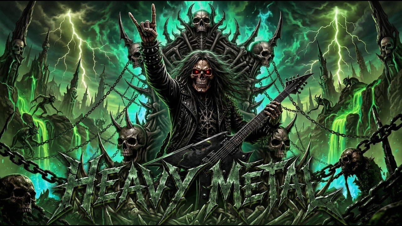 ⚔️ HELLFORGE TITAN METAL 2026 | Crushing Apocalypse Riffs & Dark Infernal Fury 🔥 1H NONSTOP