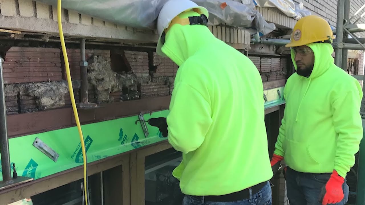 Johnston Building masonry restoration