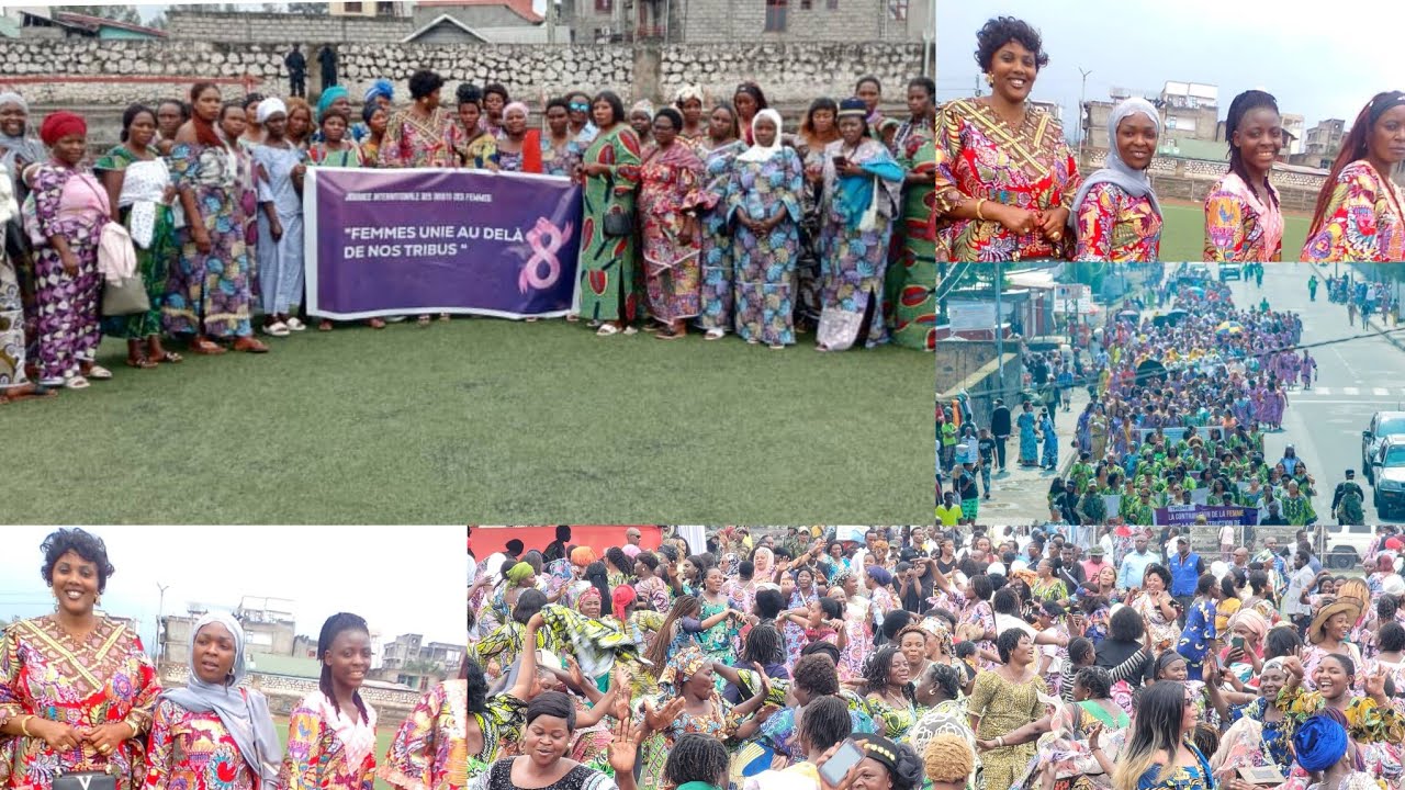 AFC/M23Nyiragongo : les femmes célèbrent le 8 mars dans la joie aux côtés de l’autorité territoriale