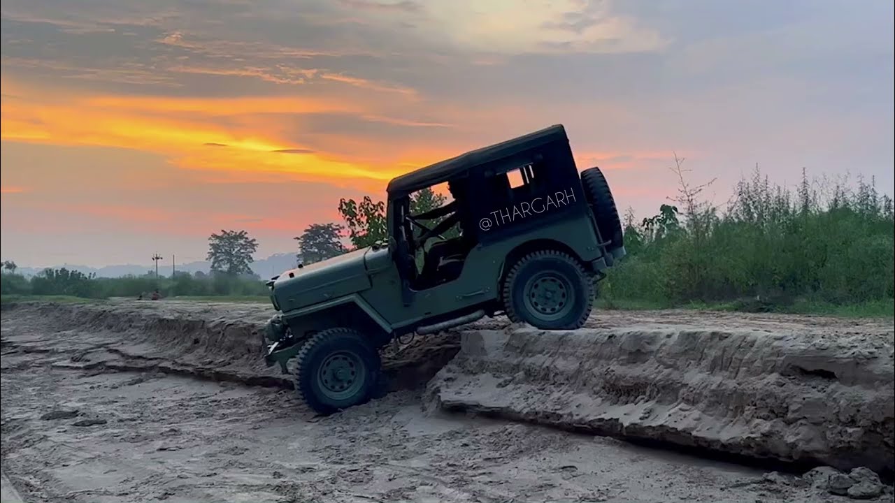 Go anywhere machine. #jeeplife #thargarh #thar2020 #tharcrde #classic
