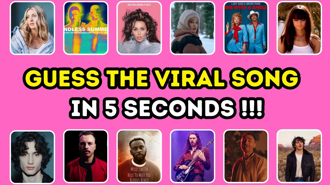 Guess the Viral Song in 5 Seconds! ⁉️😍💕🎁