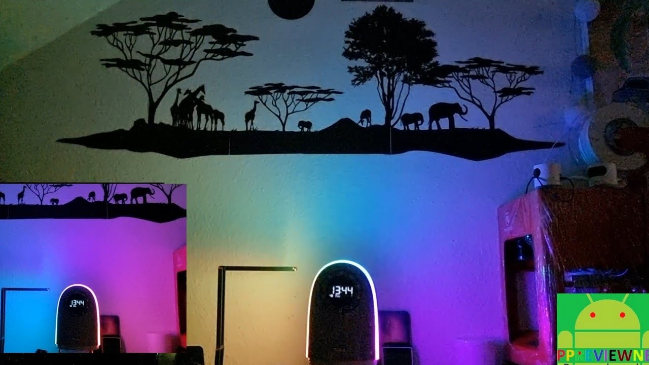 Tribit StormBox Home 25 Watt Bluetooth Lautsprecher RGB Licht Radio integriertes Ladegerät