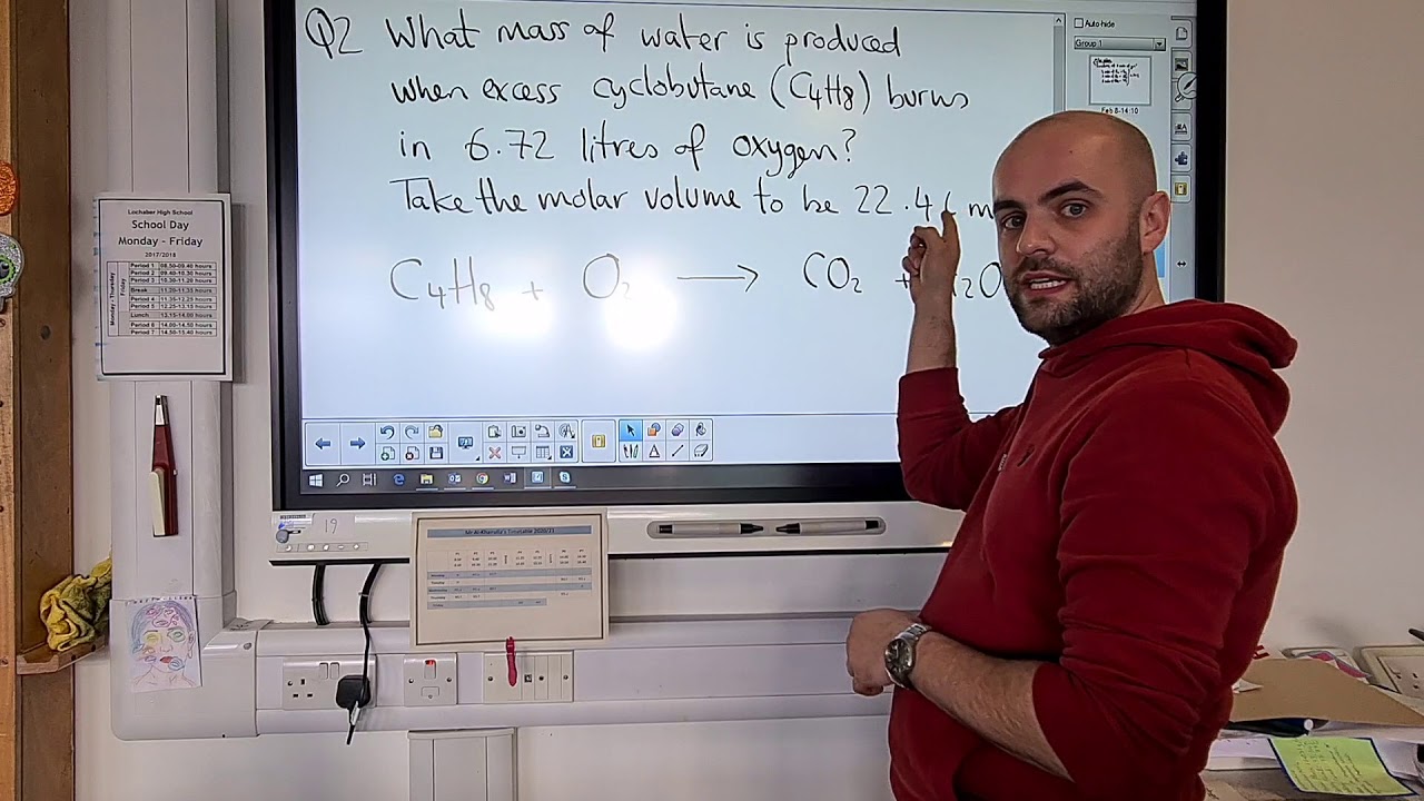SQA Higher Chemistry - Molar Volume