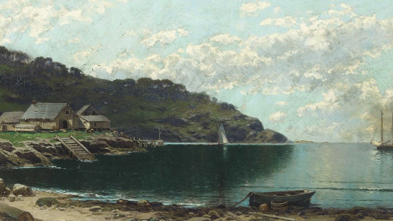 On the Coast of Maine by American artist Alfred Thompson Bricher | 4K Frame TV Art