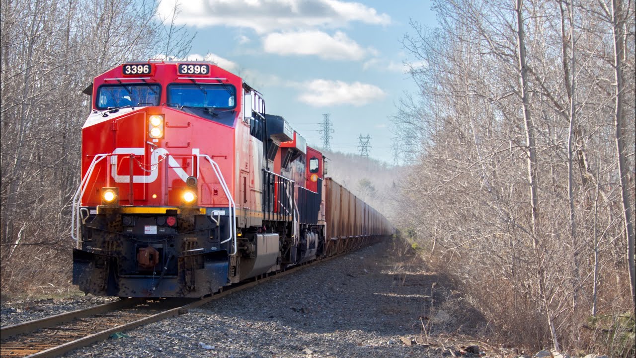 Trains on the CN Dartmouth Subdivision. Vol 6